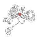 Alfa Romeo 156 Auxiliary tensioner/idler. Part Number 46469587