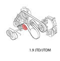 Alfa Romeo 147 Auxiliary tensioner/idler. Part Number 71747798